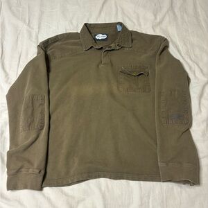 Sperry Topsider Brown Marine Supply Hoodie Jacket